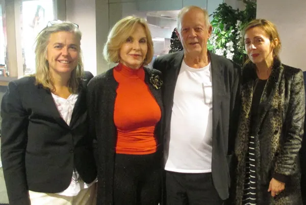 Stina Gardell, Pia Lindström, Stig Björkman with Anne-Katrin Titze